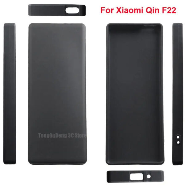 Cover For Qin F22 Pro and F21 Pro Matte Soft Silicon Back Cases Full Protective Bumper - Image 2